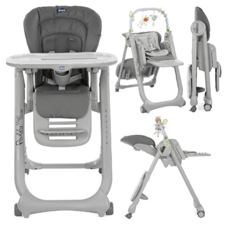 Chicco Polly Magic Relax Highchair – Graphite