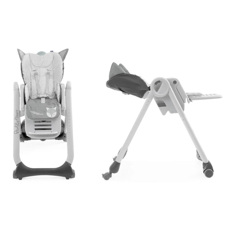 Chicco Polly 2 Start Highchair – Foxy – Adjustable Comfort