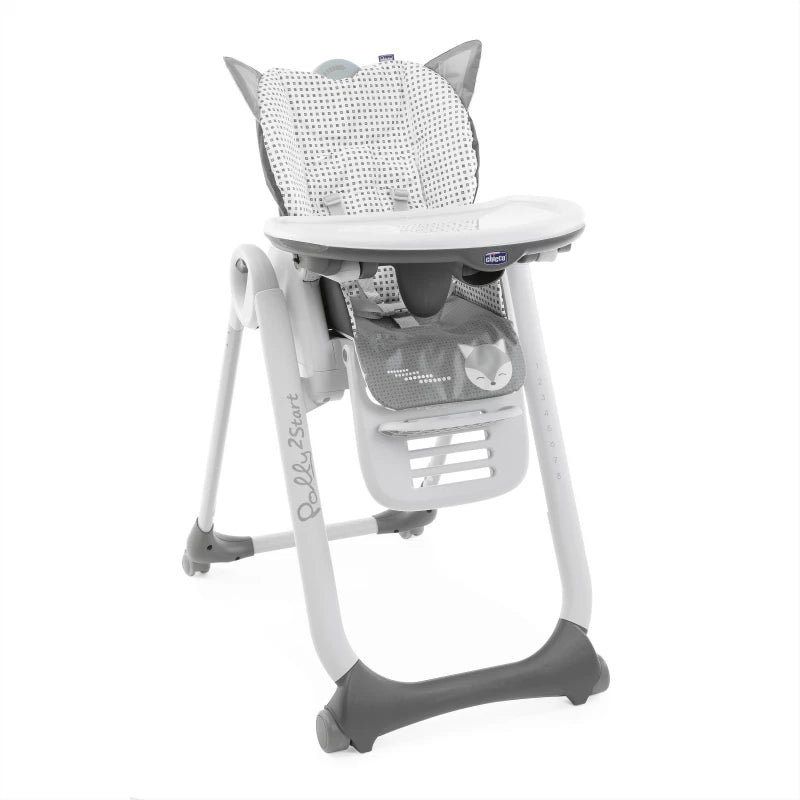 Chicco Polly 2 Start Highchair – Foxy – Adjustable Comfort