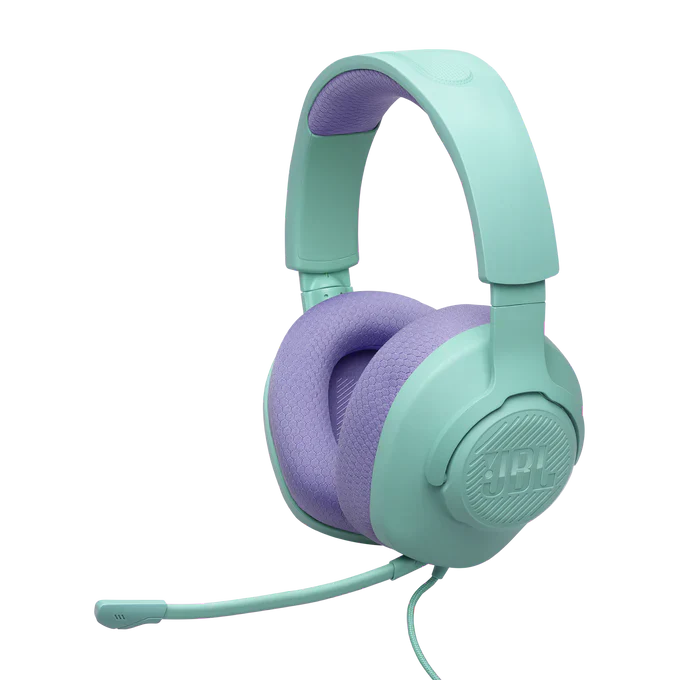 JBL Quantum 100M2 Wired Gaming Headset - Multi-Platform Compatible with Detachable Mic