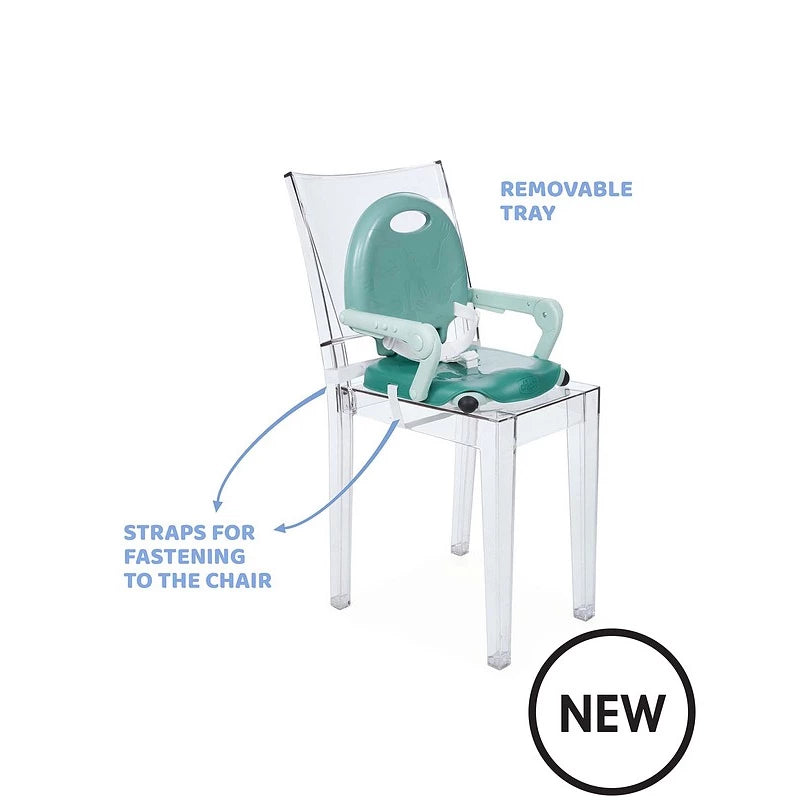 كرسي طعام أطفال Chicco Pocket Snack – أخضر نعناعي
