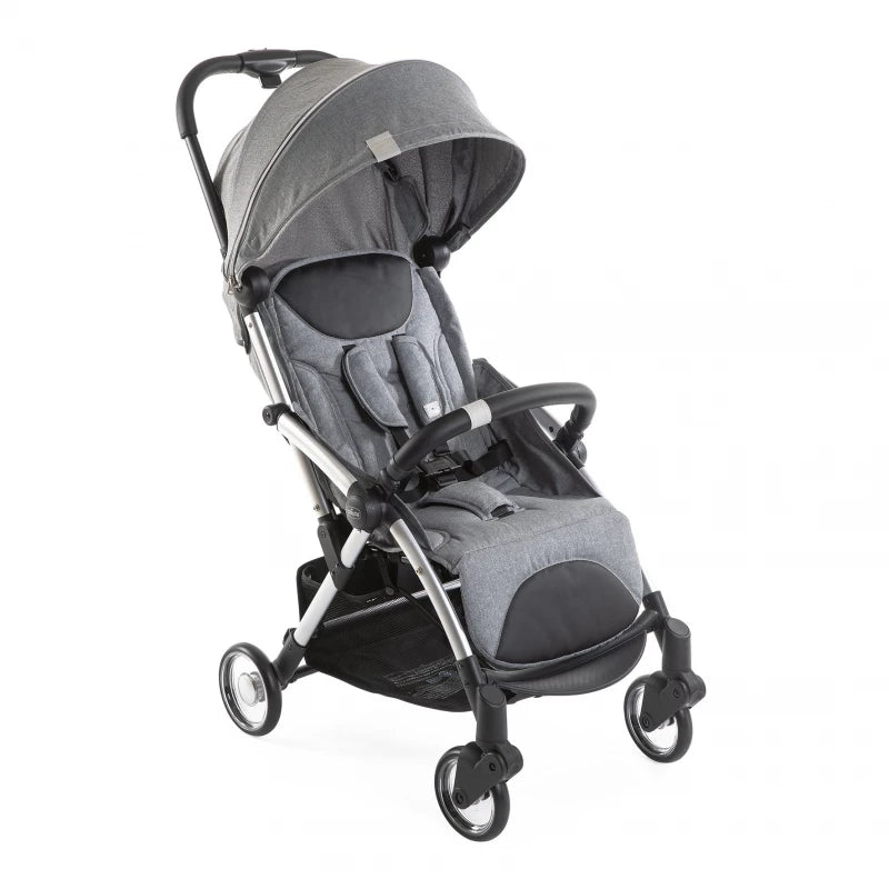 عربة أطفال Chicco Buggy Goody Plus – رمادي مريحة وعملية