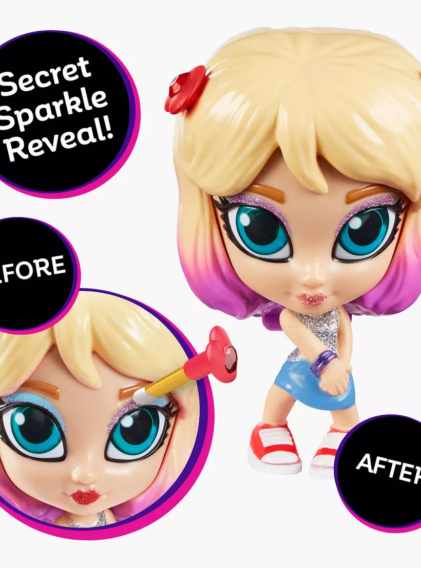 Shimmer & Sparkle InstaGlam Makeup Dolls Playset - Creative Makeup Fun for Girls