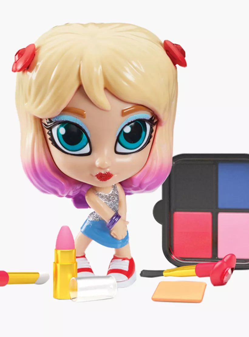 Shimmer & Sparkle InstaGlam Makeup Dolls Playset - Creative Makeup Fun for Girls