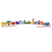 VIGA Wooden Lacing Blocks - Zoo Design (12 Pieces)