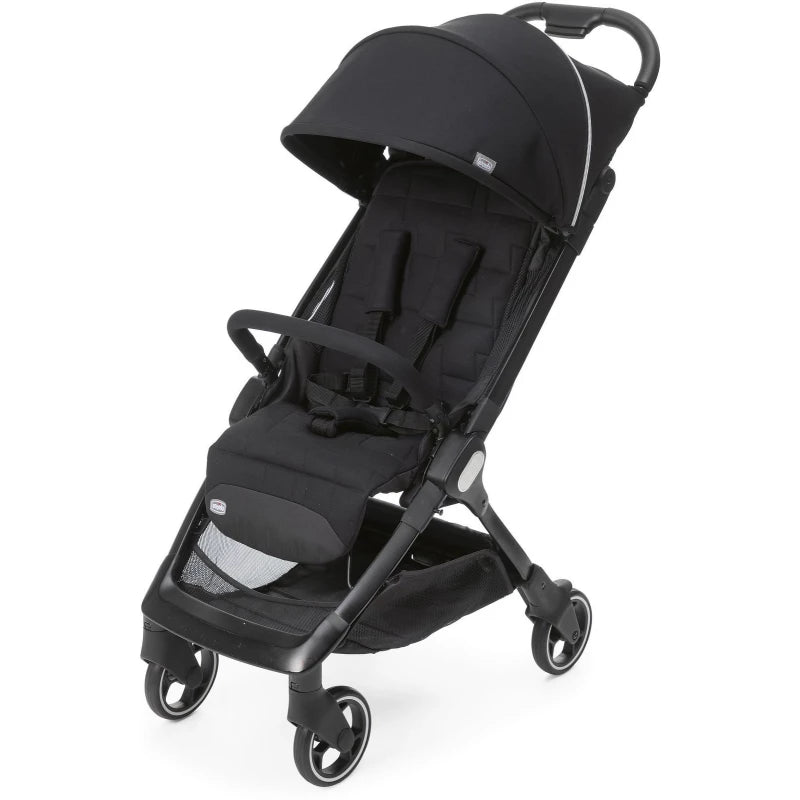 عربة أطفال Chicco Buggy We – أسود، مريحة وعملية للرحلات