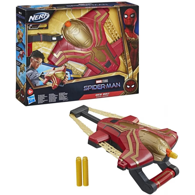 Hasbro Spider-Man Web Bolt Nerf Blaster Toy