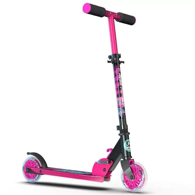 Yvolution Neon Apex - 2-Wheel Scooter in Neon Pink