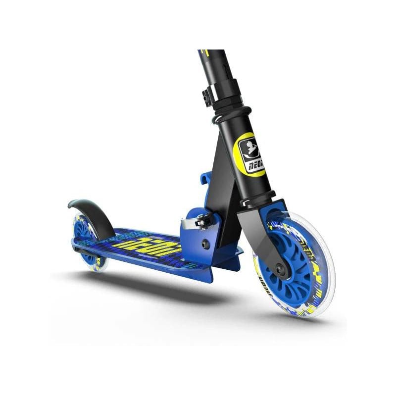 Yvolution Neon Apex - 2-Wheel Scooter in Neon Blue