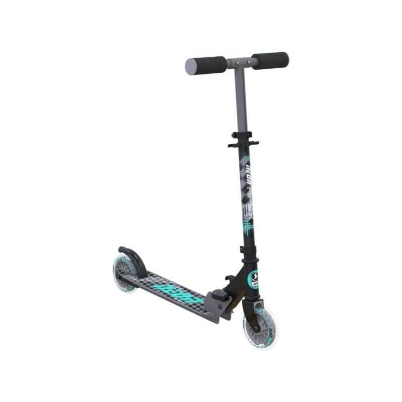 Yvolution Neon Apex - 2 LED-Wheel Scooter in Grey