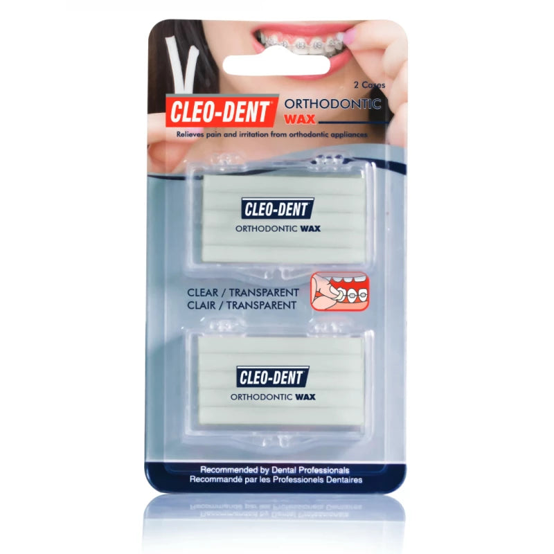 Optimal Cleo-Dent Orthodontic Wax – Clear, Comfort & Protection