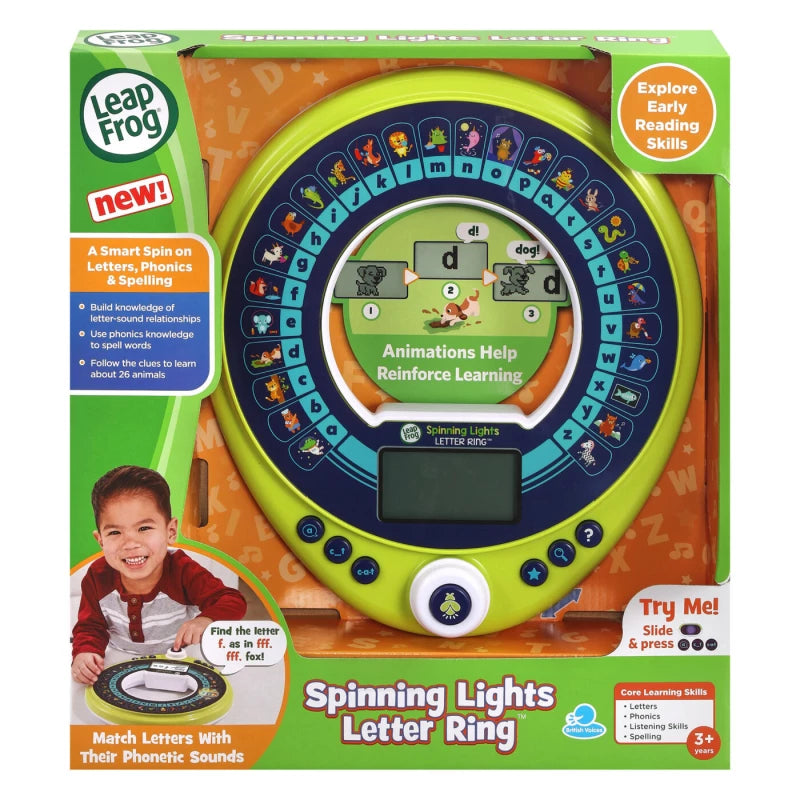 VTech Spinning Lights Letter Ring