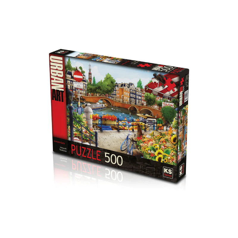 Ks Games Puzzle Amsterdam Design 500 Pieces