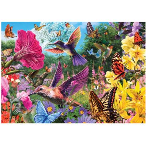 Ks Games Puzzle Humming Bird Garden Design 500 Pieces