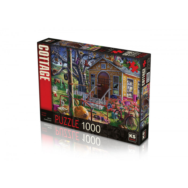 Ks Games Puzzle Lonley House Design 1000 Pieces