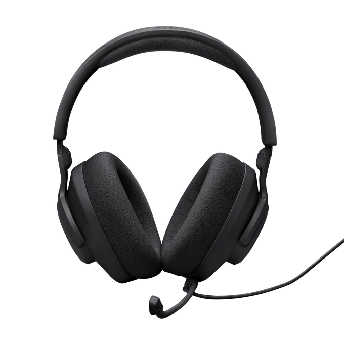 JBL Quantum 100M2 Wired Gaming Headset - Multi-Platform Compatible with Detachable Mic