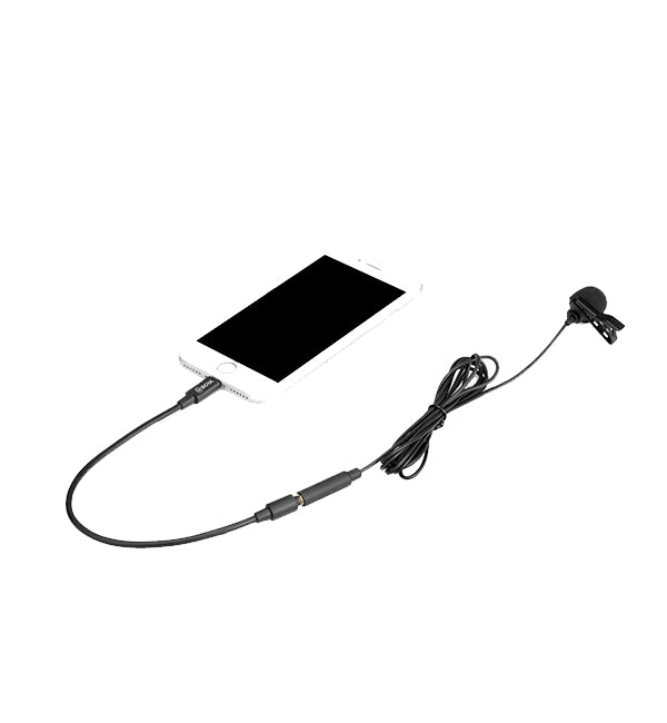 Boya Clip-on Lavalier Microphone for iOS devices