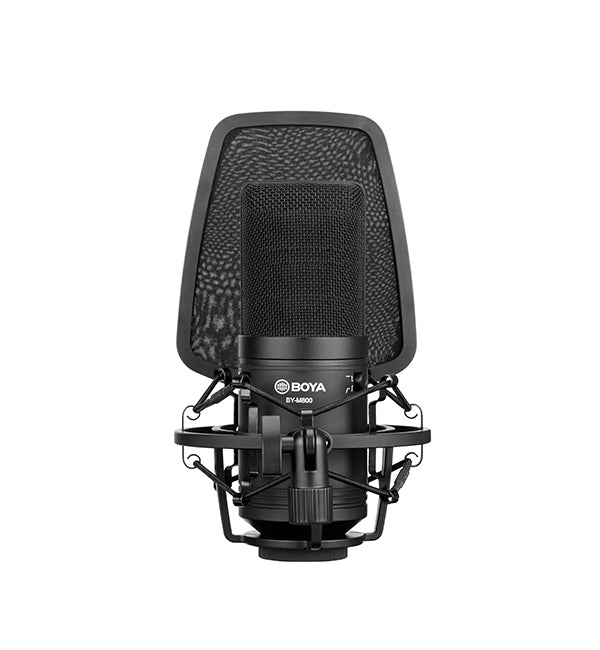 BOYA Cardioid Condenser Microphone - Black