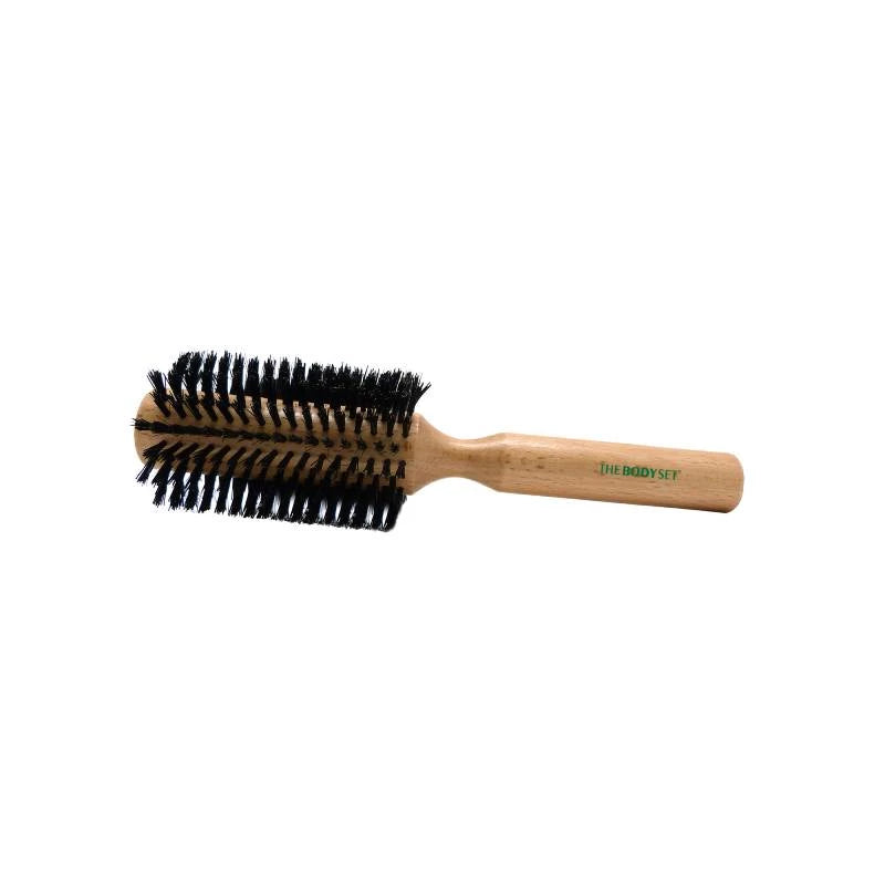 Optimal Big Round Beech Hair Brush – Durable & Soft
