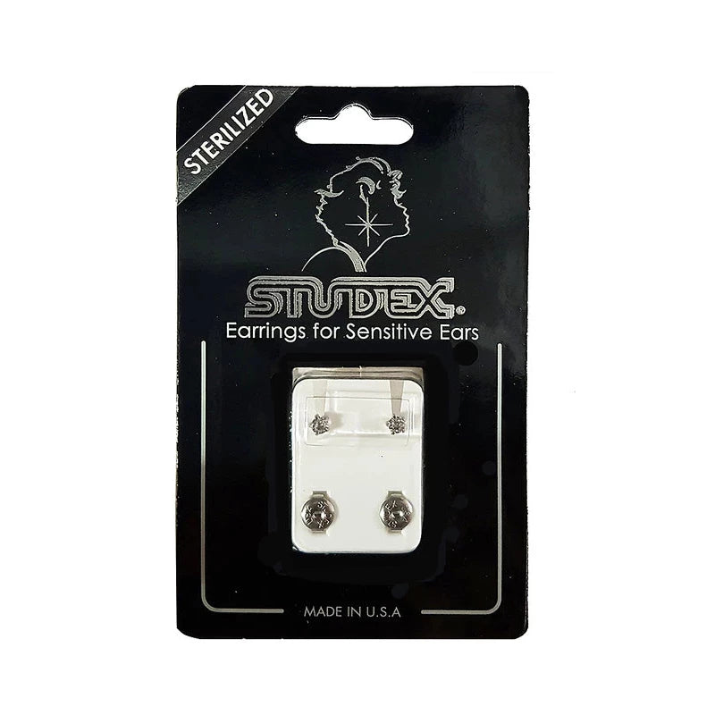 أقراط ستادكس ميني تيفاني أبريل كريستال – صغيرة وأنيقة