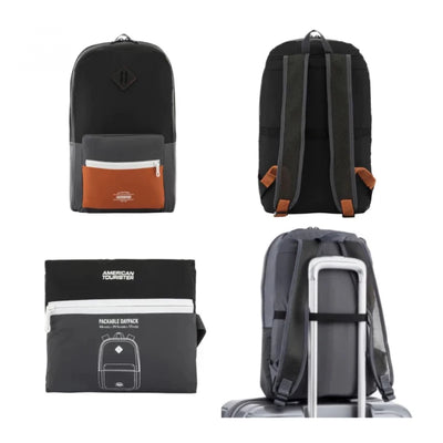 American Tourister Zork Foldable Backpack – Lightweight & Compact
