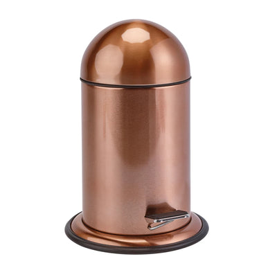 Aquanova Lura 3L Waste Bin – Copper Finish Bathroom Elegance