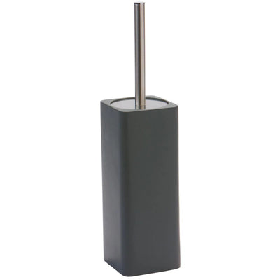 Aquanova Ona Toilet Brush – Dark Gray, Rubber-Coated Finish