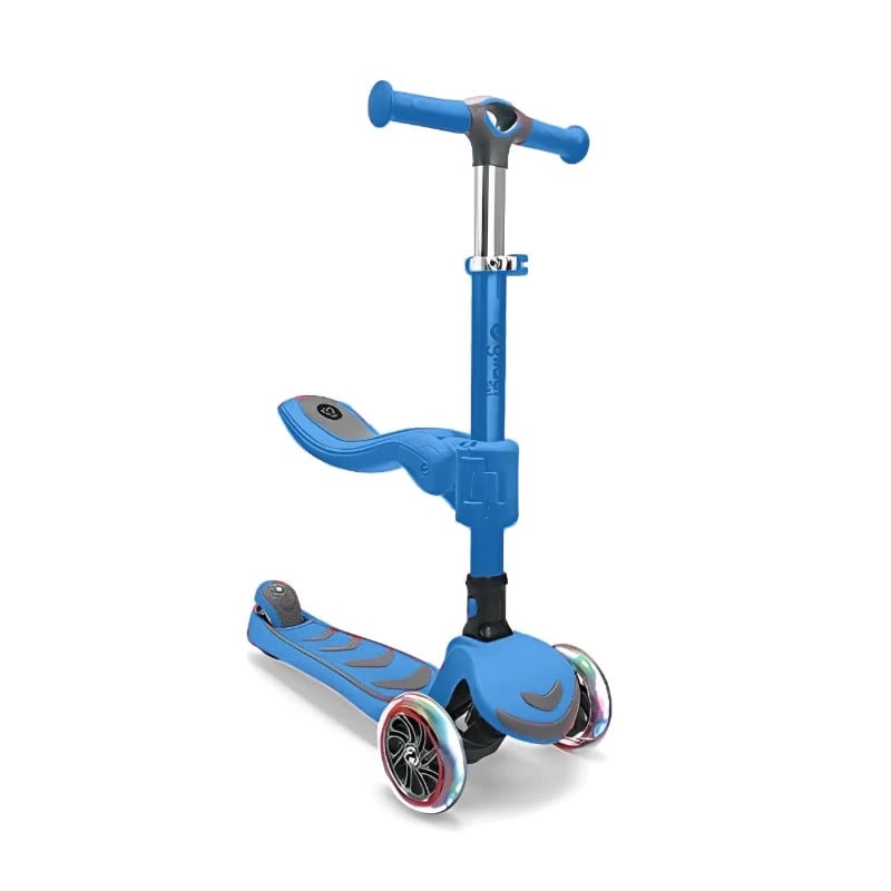 Yvolution Y Glider Nua - 2-in-1 Foldable Scooter for Kids