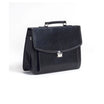 ARMN Black Leather Document Bag – Stylish & Durable