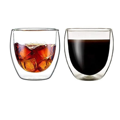 ARMN Anchor 250ml Double-Wall Glass Tumbler