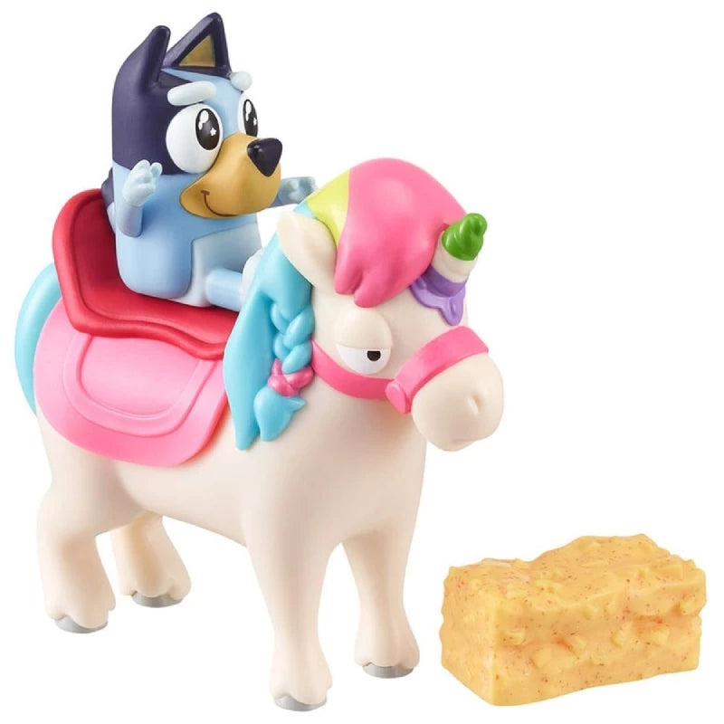 Bluey & Bingo الملكيتان – مجموعة Moose Bluey Unipony