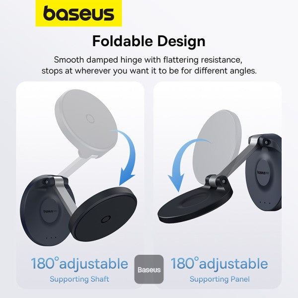 Baseus MagPro Foldable Magnetic Phone Holder - Black