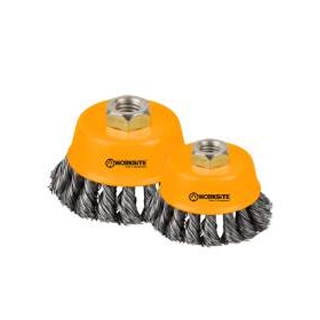 WCM075 Wire Cup Brushes With Nut - Superior Performance