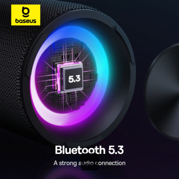 Baseus AeQur VO20 Bluetooth Speaker with RGB Light & 15H Playtime