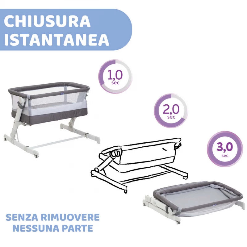 Chicco Next2Me Pop-Up Co-Sleep Crib – Atmosphere