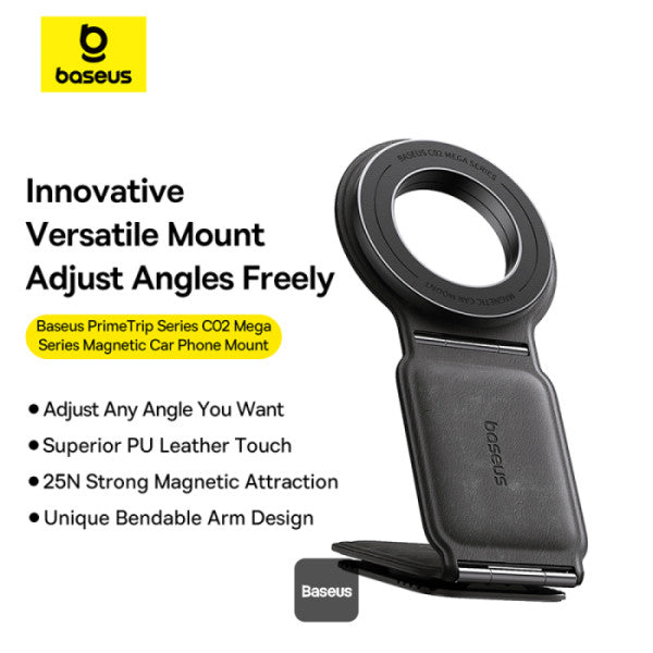 Baseus C02 Prime Trip Series Magnetic Car Phone Holder 360° Rotatable