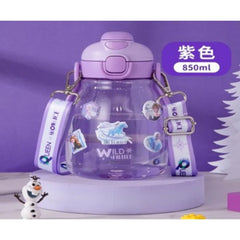 850ml Plastic Water Bottle – Two Drinking Ways & Practical Design