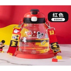 850ml Plastic Water Bottle – Two Drinking Ways & Comfortable Design