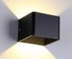 Up&Down LED Two Lenses Cube Vetro VE-UD0012 – Warm White Modern Lighting