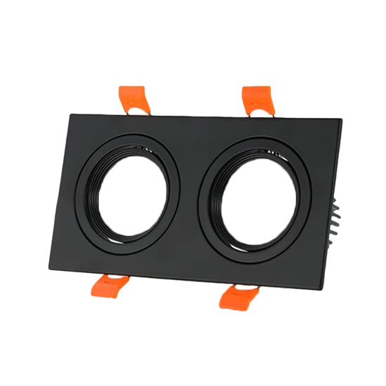 Double Black Metal Spot Frame 10184.5cm Vetro VE-0040