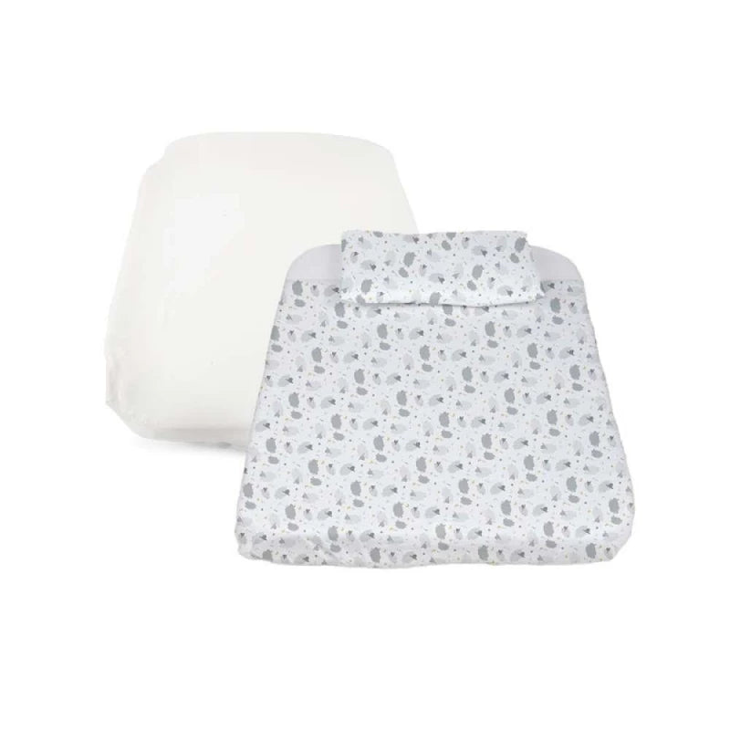 طقم ملاءات سرير شيكو Next2Me Forever – 3 قطع، خروف رمادي