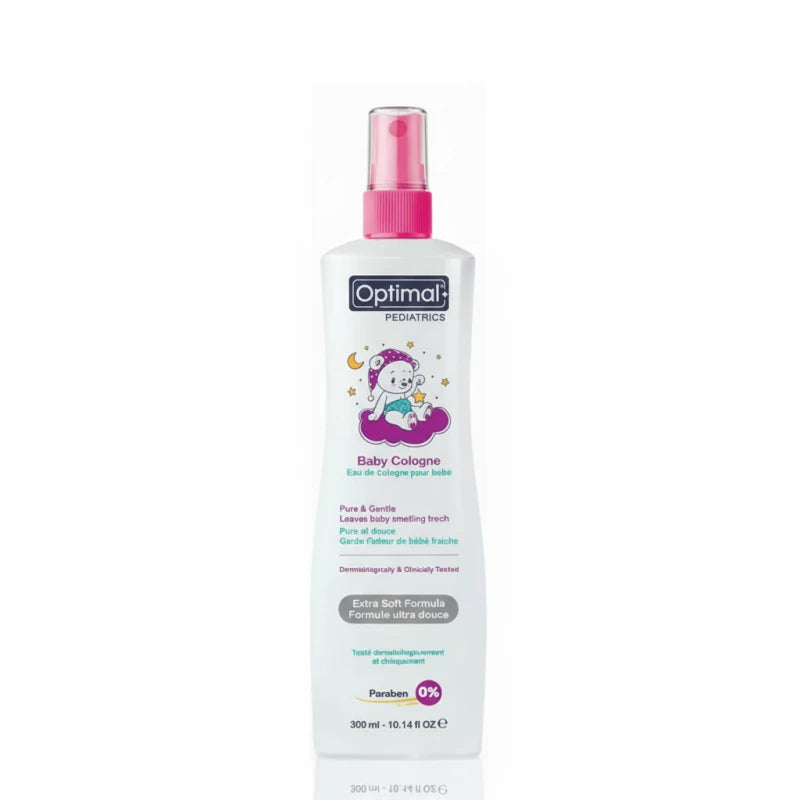 Optimal Baby Cologne Pink 300ml – Gentle Fresh Scent
