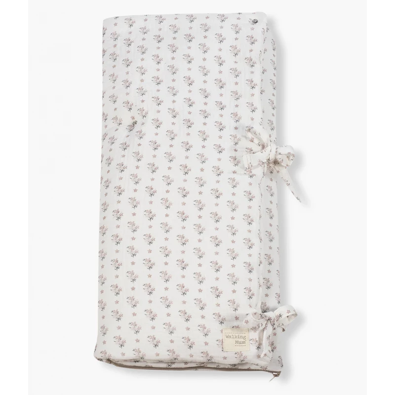 طقم سرير أطفال قطن 100% مع بطانية من واكينغ مام