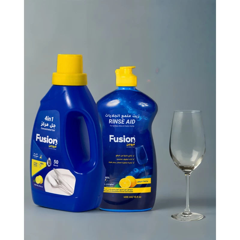 Fusion Complete – Dishwasher Care Pack with Gel & Salt