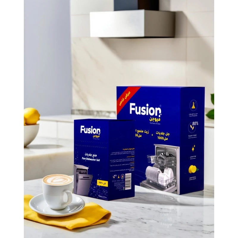 Fusion Complete – Dishwasher Care Pack with Gel & Salt