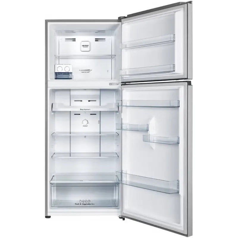 Hisense Top Mount Refrigerator 424L No Frost A Stainless Steel