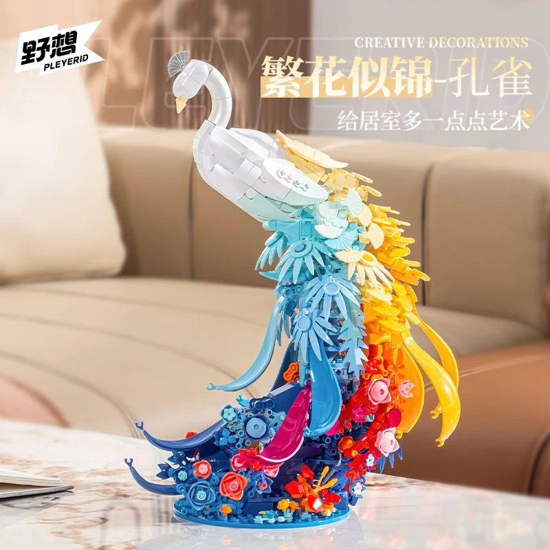 Sluban Red Roses Building Block Set 313 Pieces | Flower Model M38-P8061