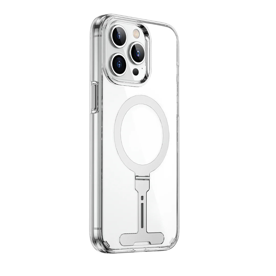 WIWU Phone Case with Magnetic Stand for iPhone 15