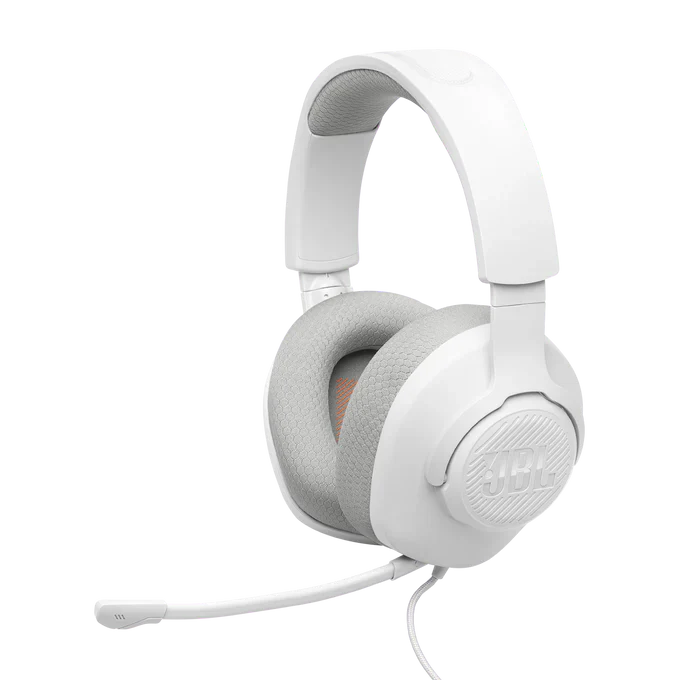 JBL Quantum 100M2 Wired Gaming Headset - Multi-Platform Compatible with Detachable Mic