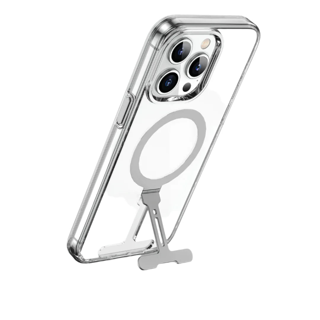 WIWU Phone Case with Magnetic Stand for iPhone 15